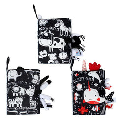 Libros Verticales 3D- Animales Alto Contraste