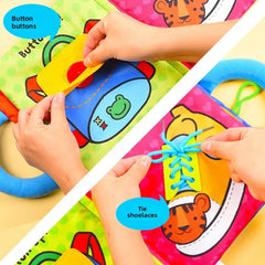Libro de tela con actividades