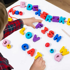 Letras para ensartar