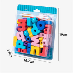Letras para ensartar
