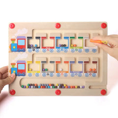 Tren para clasificar colores