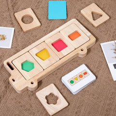 Autobús para aprender formas y colores