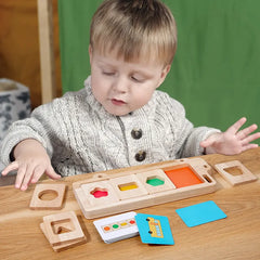Autobús para aprender formas y colores