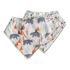 Babero/bandana absorbente de saliva