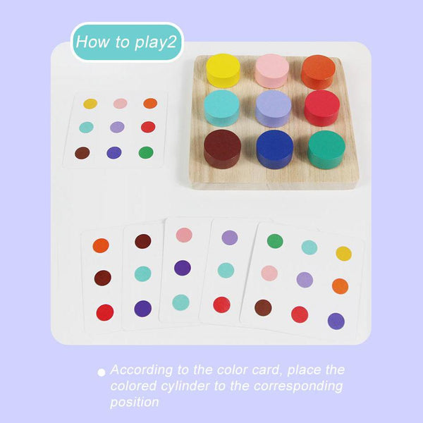 Juego de patrones - Números y colores