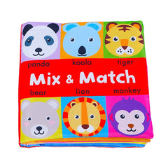 Libro de tela para bebés - Match & Mix