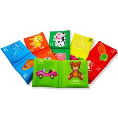Set de mini libros de telas para bebés