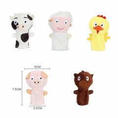 Marionetas de dedos para niños