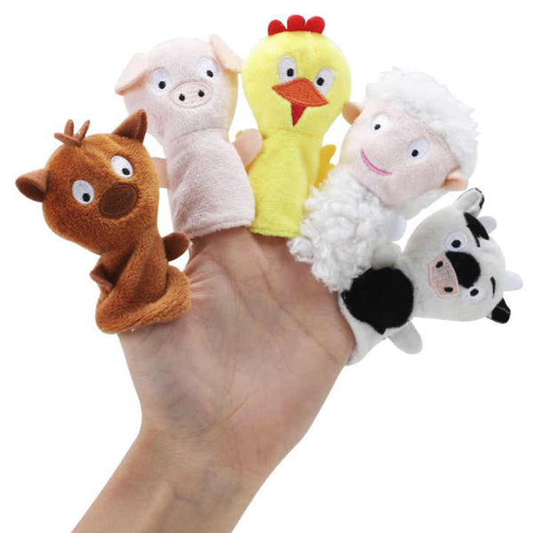 Marionetas de dedos para niños
