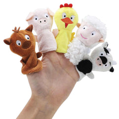 Marionetas de dedos para niños